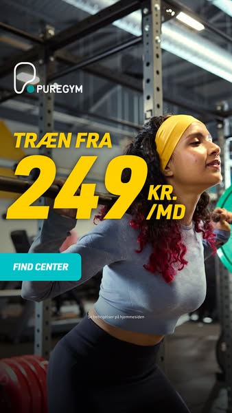 Træn fra 249 kr - kvinde