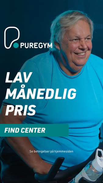 Lav månedlig pris - ældre mand